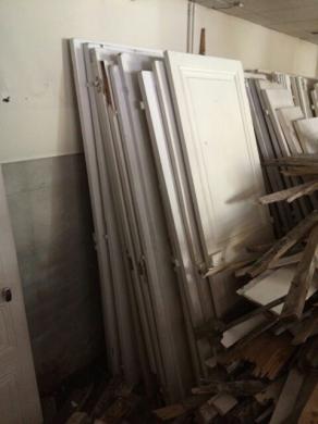 Enlevement des portes et du parquet -Paris 75015