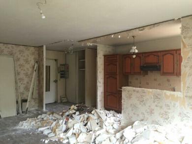 Remplissage de 50 sacs a gravats á Bois colombes 