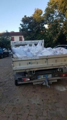 Enlevement de gravats Chantier sur Colombes Un camion