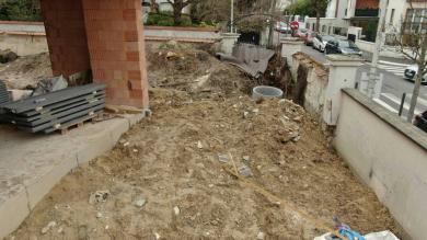 Enlevement de gravats - Chantier sur Le Perreux